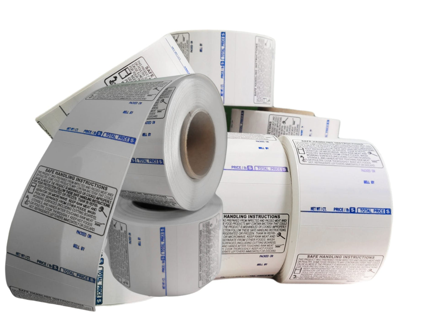TL-2724, UPC with Safe Handling Instructions, Direct Thermal Label